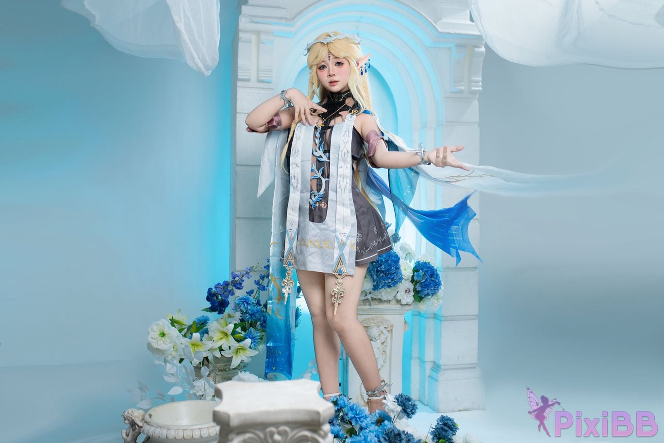 Cosplay YanYan Cartethyia Wuthering Waves PixiBB.COM 002