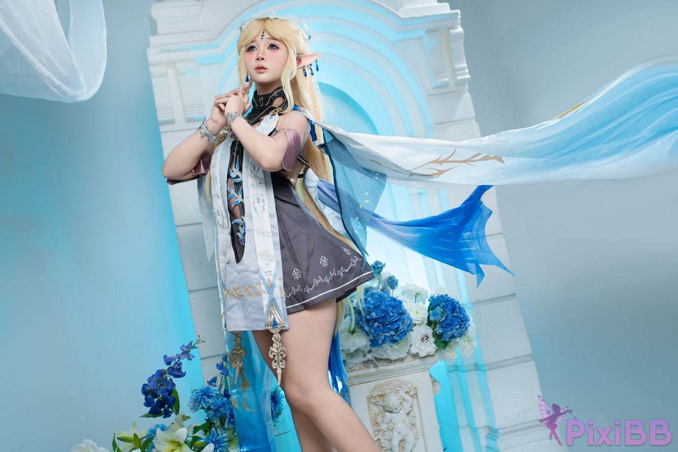 Cosplay YanYan Cartethyia Wuthering Waves PixiBB.COM 003