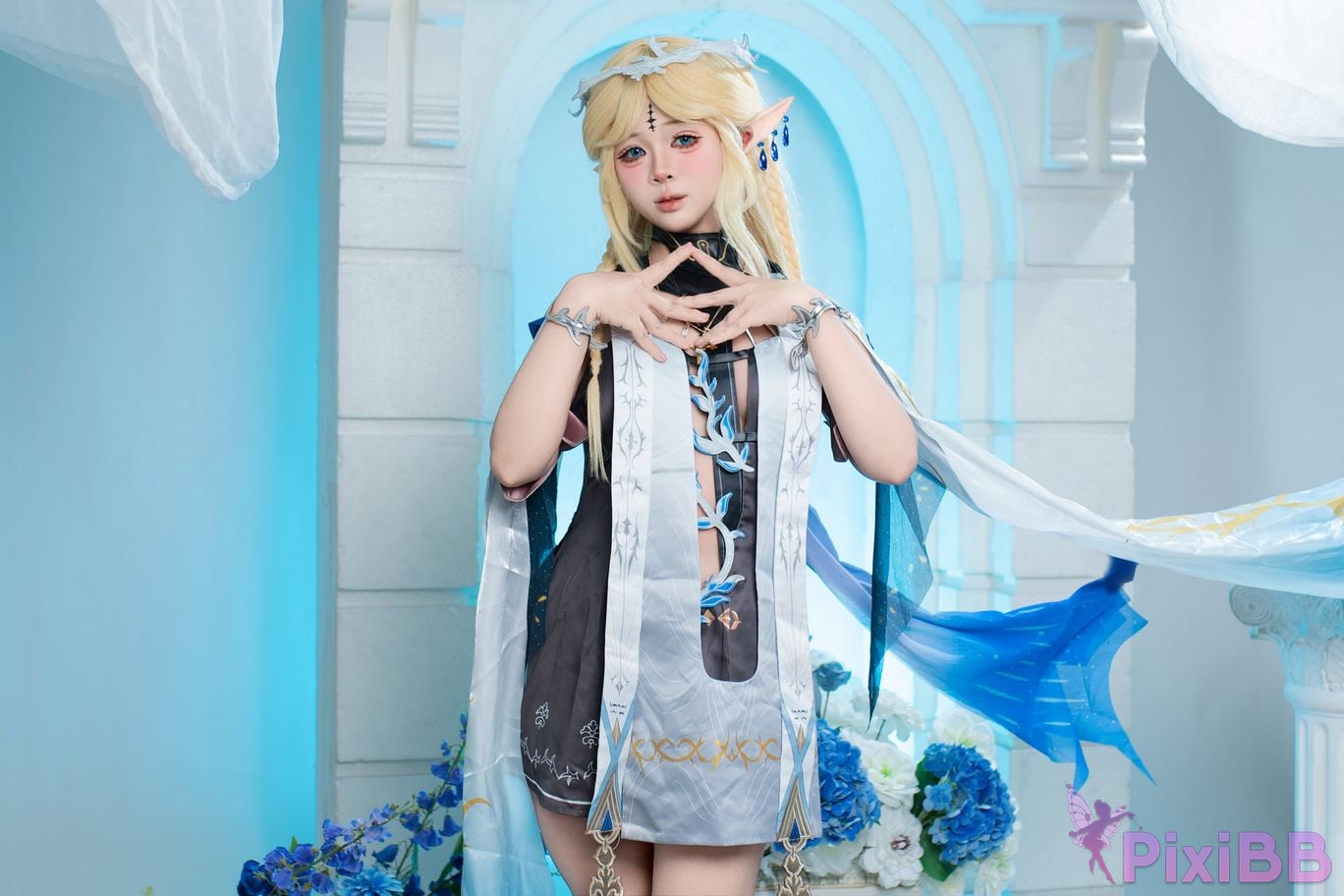 Cosplay YanYan Cartethyia Wuthering Waves PixiBB.COM 005