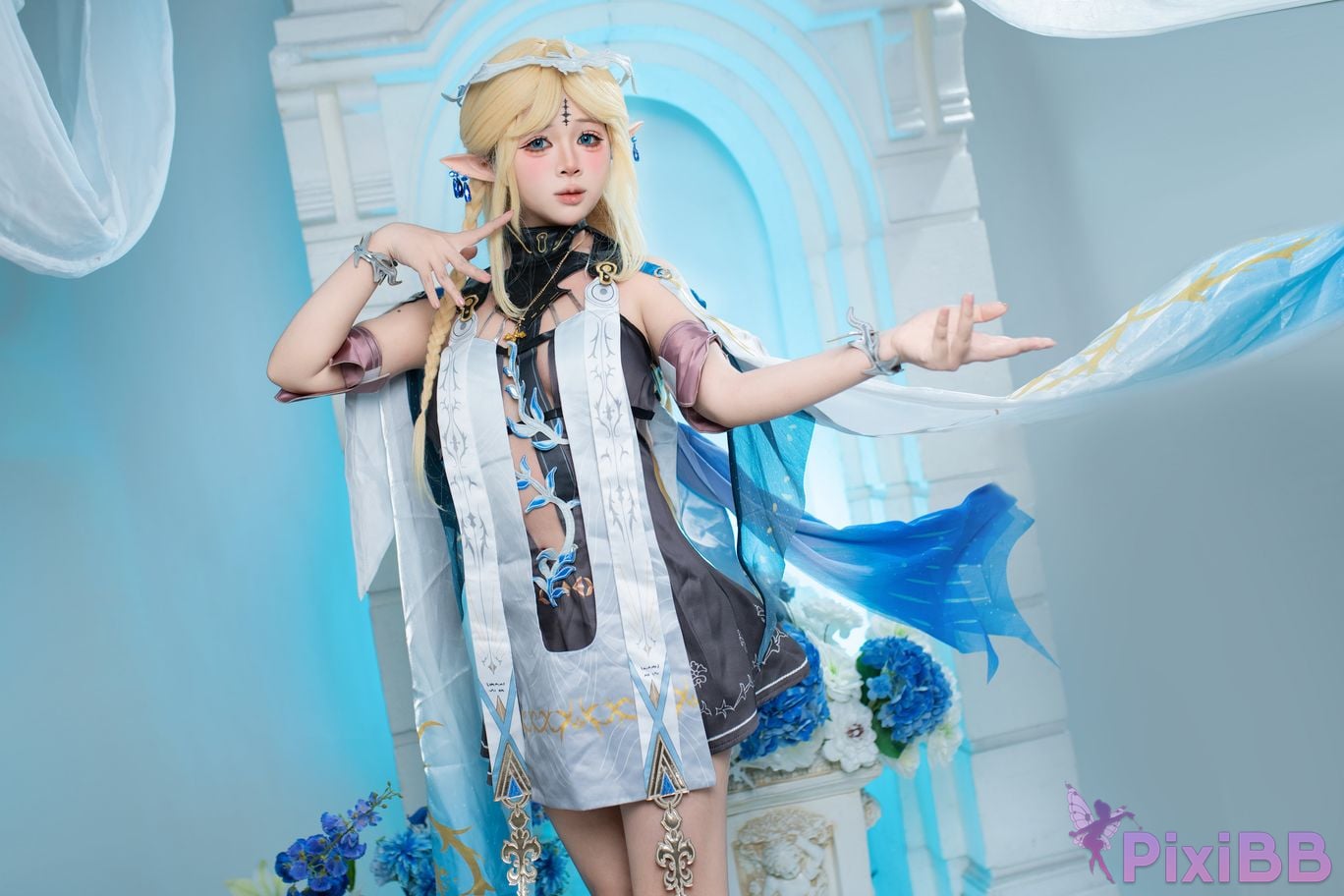 Cosplay YanYan Cartethyia Wuthering Waves PixiBB.COM 006