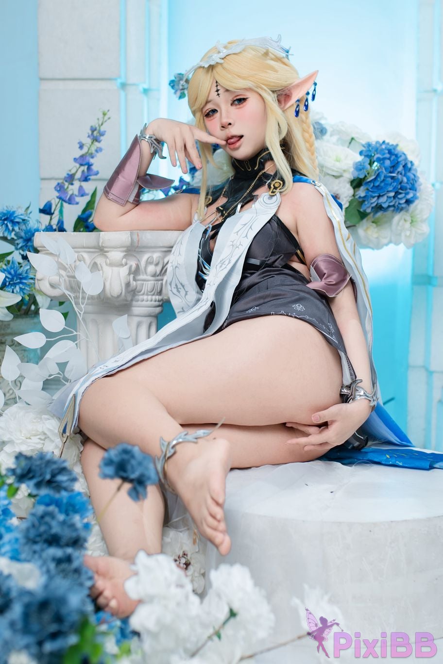 Cosplay YanYan Cartethyia Wuthering Waves PixiBB.COM 031