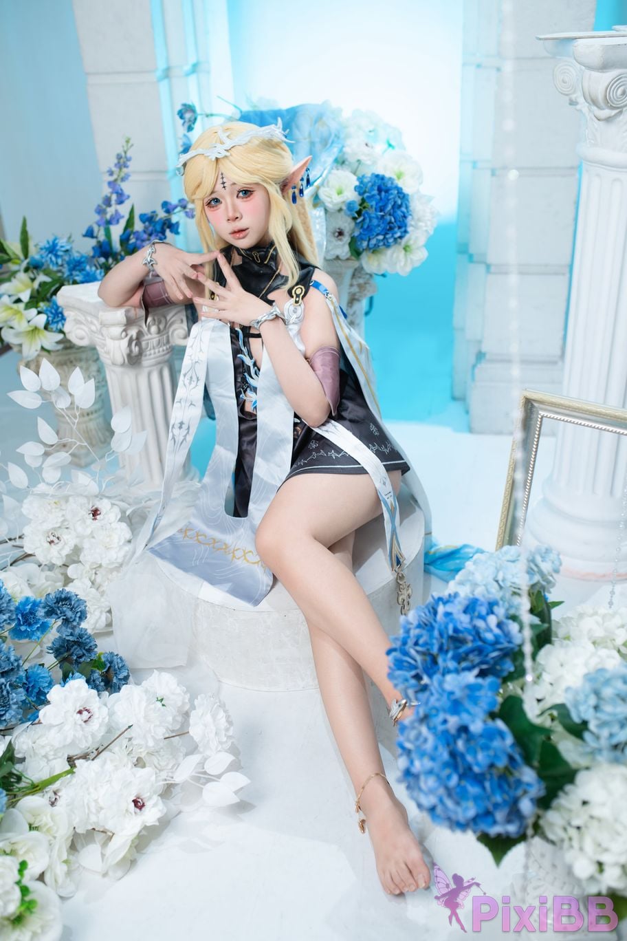 Cosplay YanYan Cartethyia Wuthering Waves PixiBB.COM 035