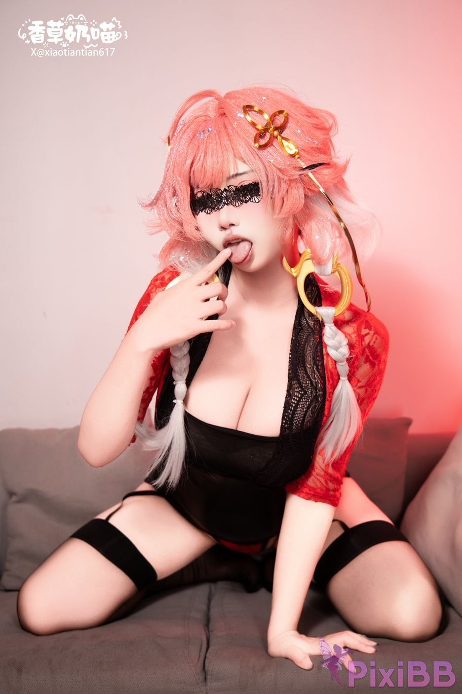 Cosplayer Vanilla Milk Meow Changli Collectors Edition long distance OL PixiBB.COM 007.JPG