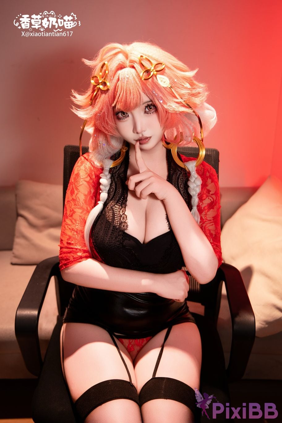 Cosplayer Vanilla Milk Meow Changli Collectors Edition long distance OL PixiBB.COM 012.JPG