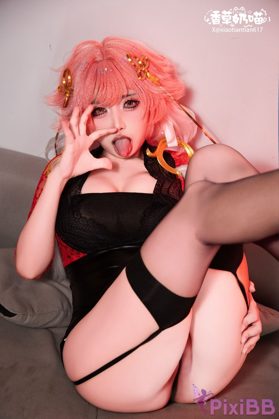 Cosplayer Vanilla Milk Meow Changli Collectors Edition long distance OL PixiBB.COM 014.JPG