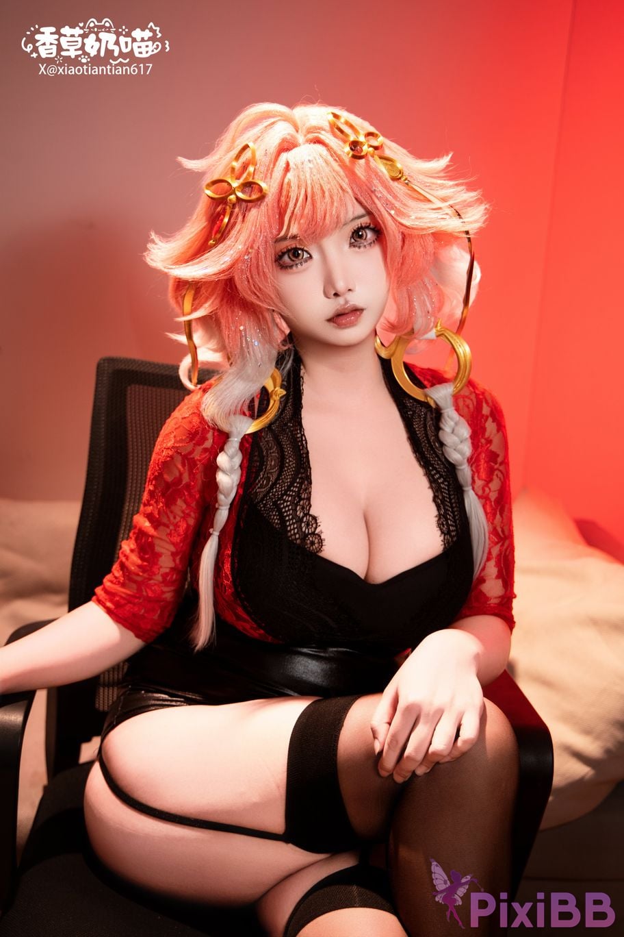 Cosplayer Vanilla Milk Meow Changli Collectors Edition long distance OL PixiBB.COM 028.JPG