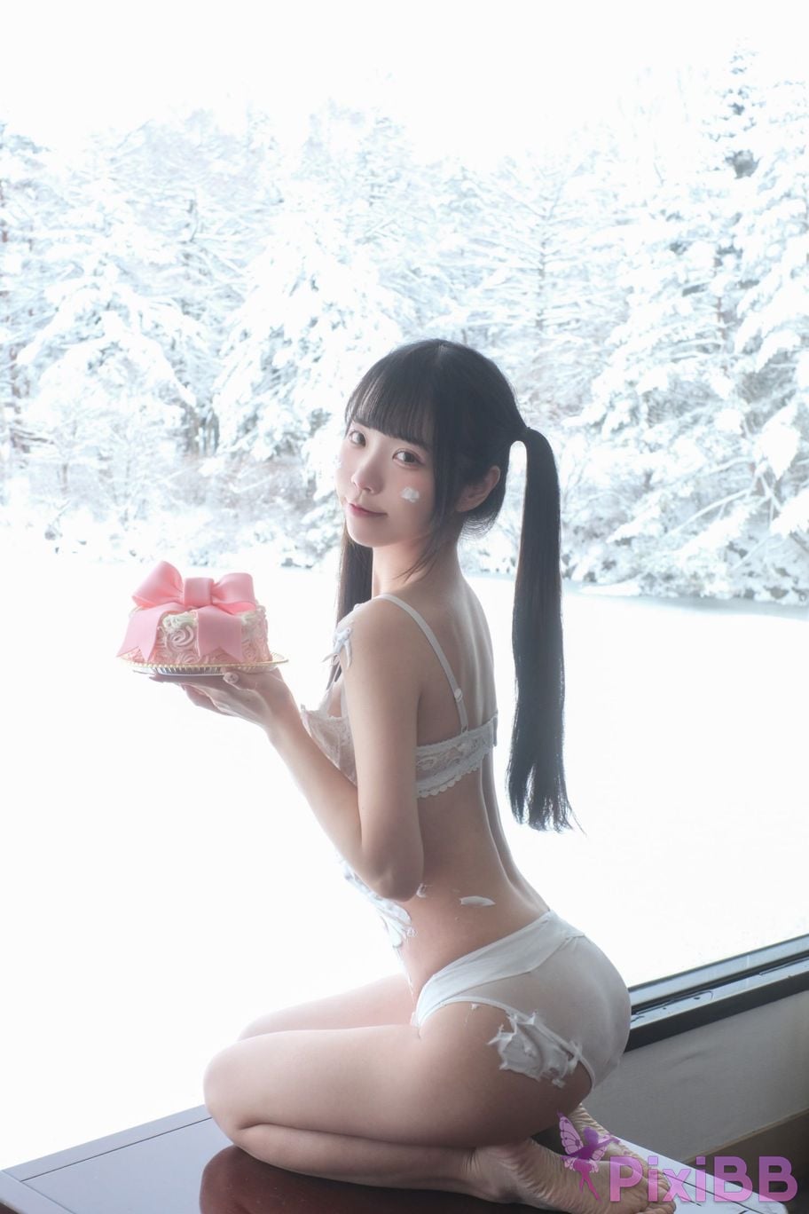 Coser Ke ke xiao bai tu Ke ke PixiBB.COM 004
