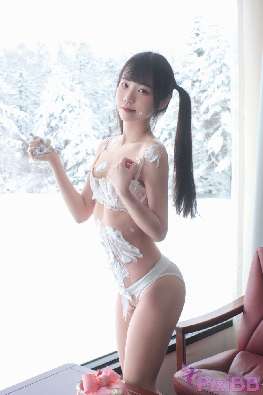 Coser Ke ke xiao bai tu Ke ke PixiBB.COM 008