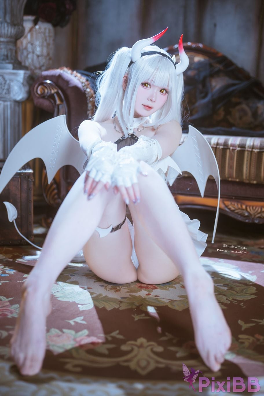 Cosplayer Shimotsuki shimo Blanc Demon PixiBB.COM 009