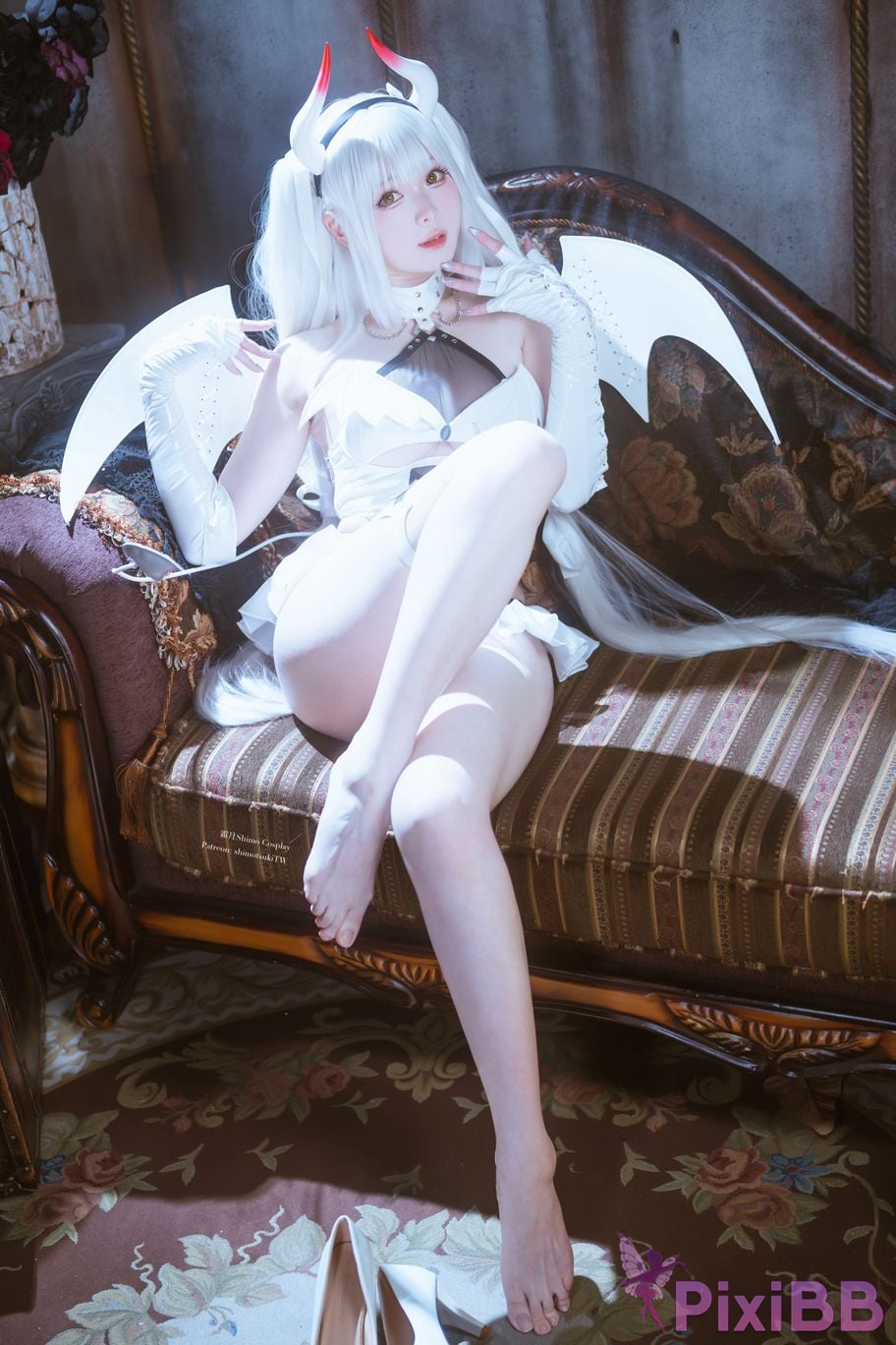 Cosplayer Shimotsuki shimo Blanc Demon PixiBB.COM 019