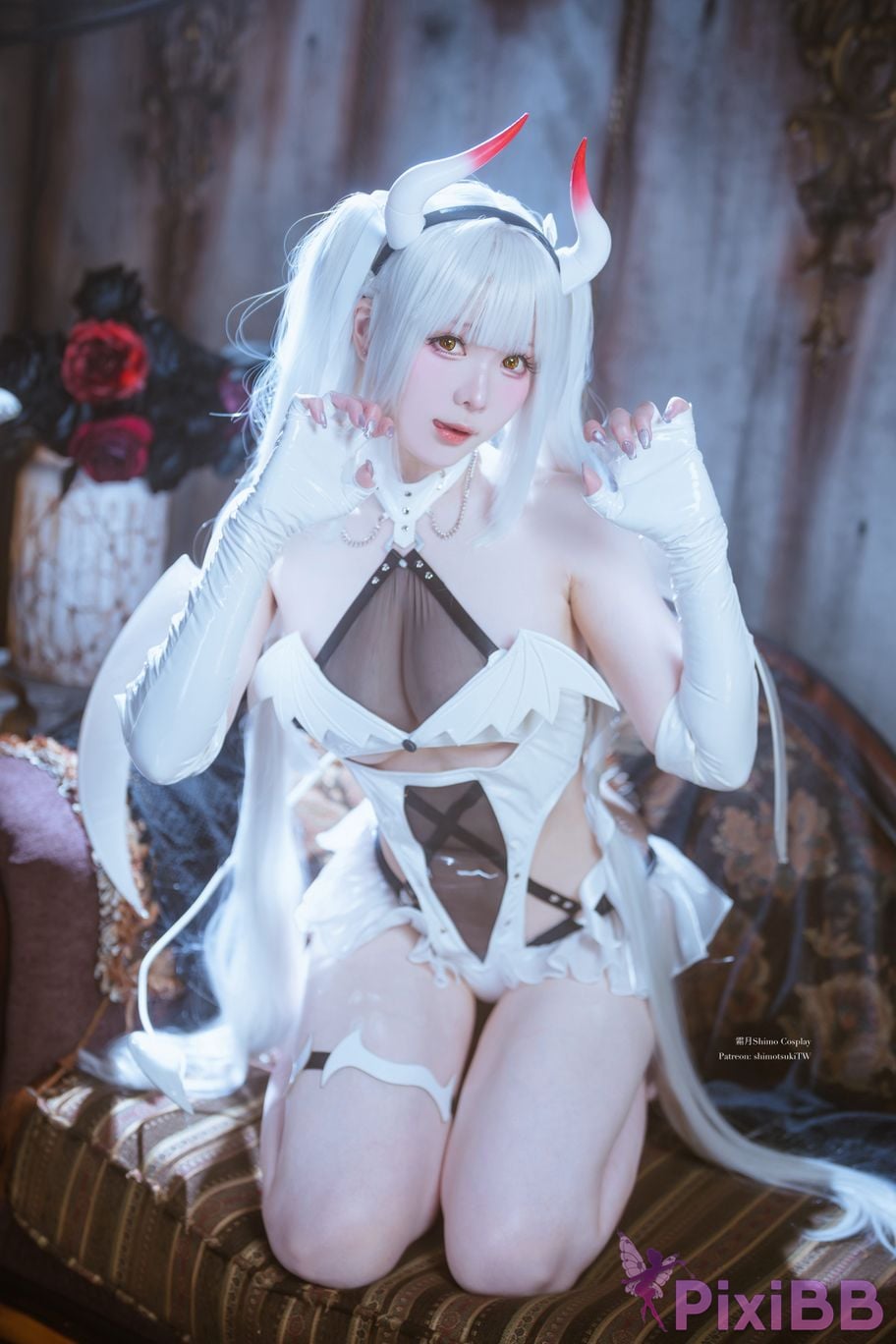 Cosplayer Shimotsuki shimo Blanc Demon PixiBB.COM 020