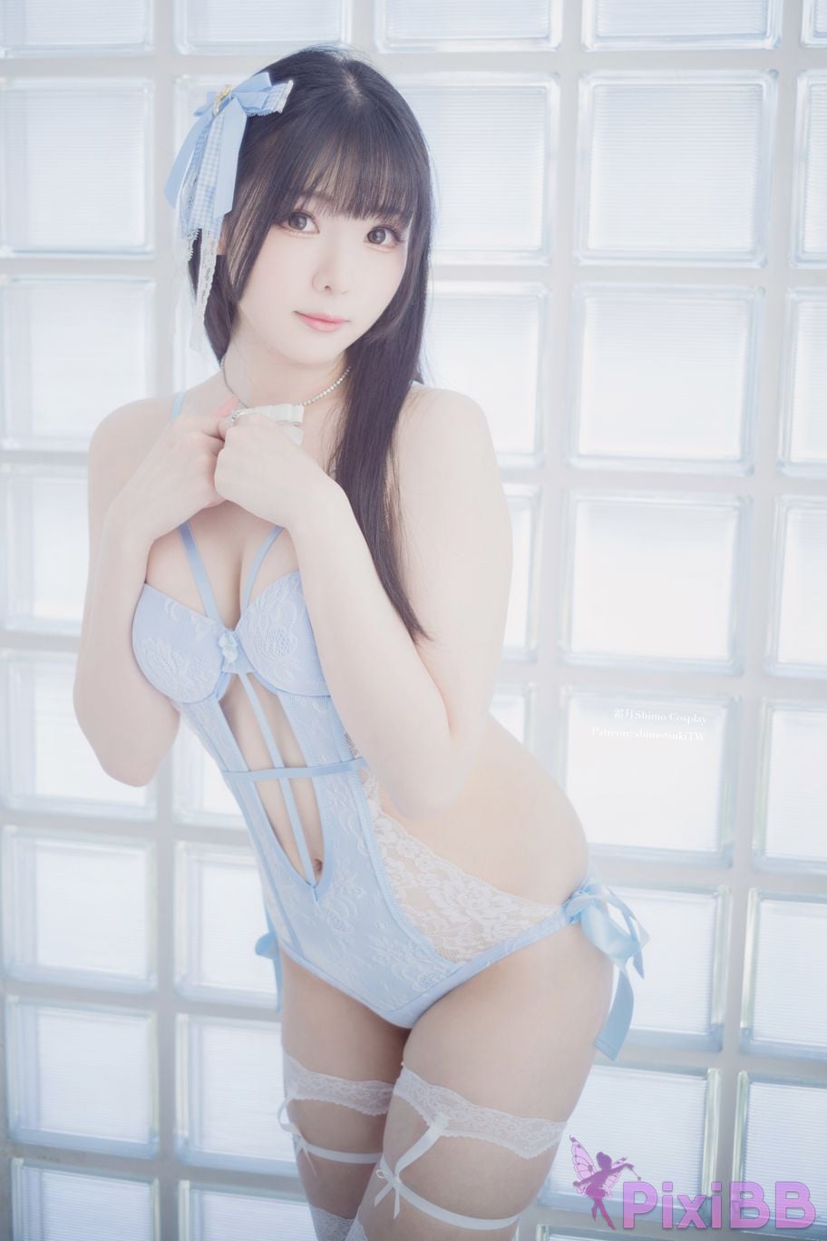 Coser shimo Blue Lingerie PixiBB.COM 023