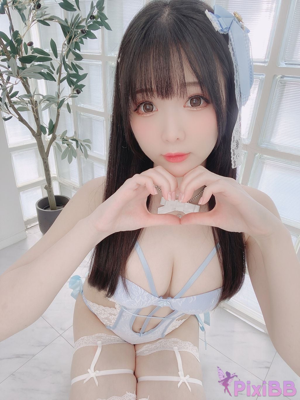 Coser shimo Blue Lingerie PixiBB.COM 034