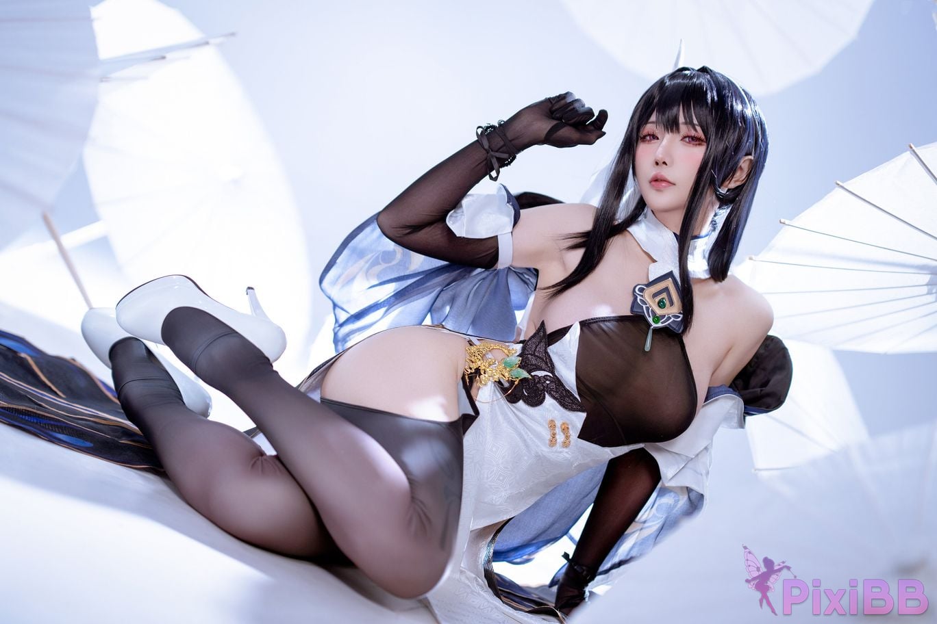 Cosplayer The star is late Hoshilily azur lane Zhenhai Reform PixiBB.COM 004