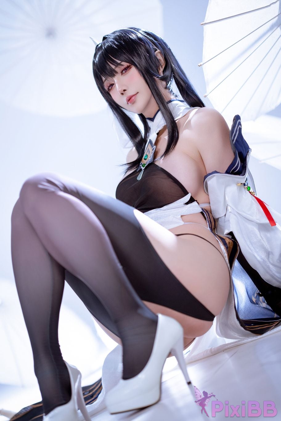 Cosplayer The star is late Hoshilily azur lane Zhenhai Reform PixiBB.COM 007