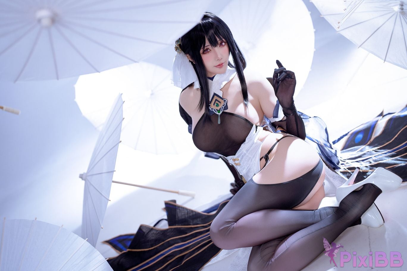 Cosplayer The star is late Hoshilily azur lane Zhenhai Reform PixiBB.COM 008