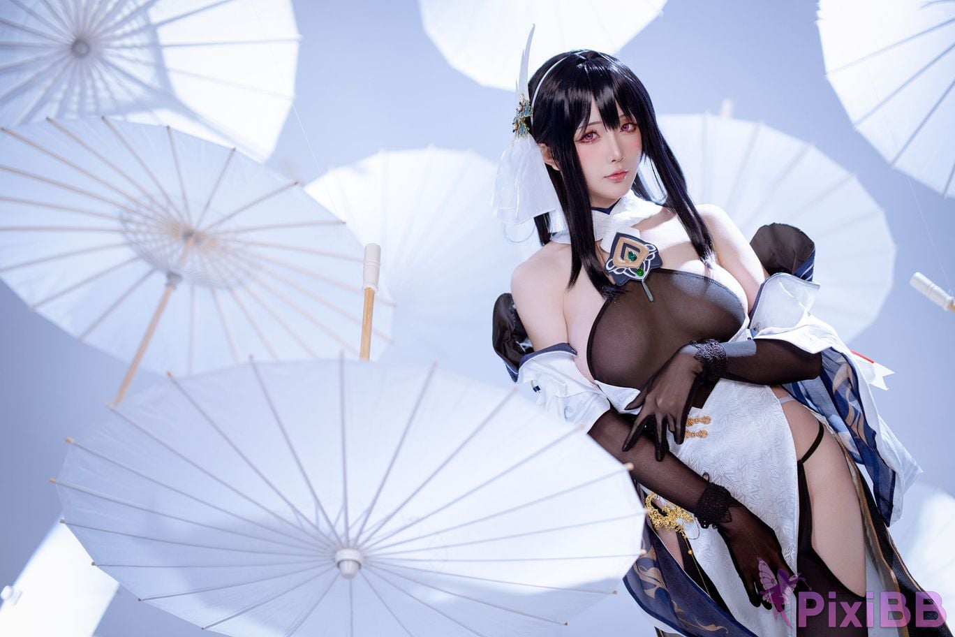 Cosplayer The star is late Hoshilily azur lane Zhenhai Reform PixiBB.COM 012