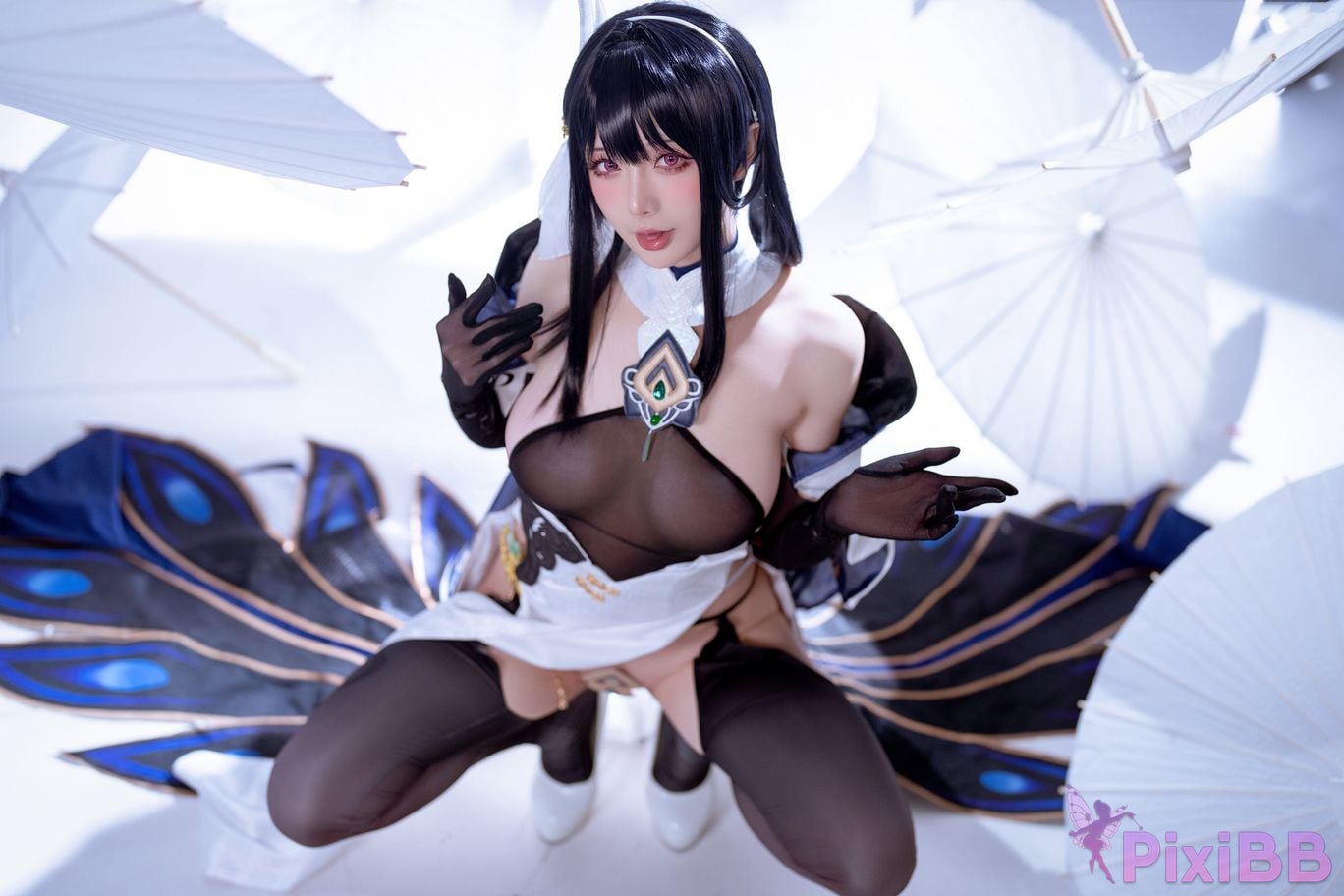 Cosplayer The star is late Hoshilily azur lane Zhenhai Reform PixiBB.COM 013