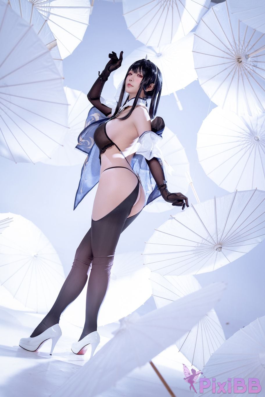 Cosplayer The star is late Hoshilily azur lane Zhenhai Reform PixiBB.COM 016