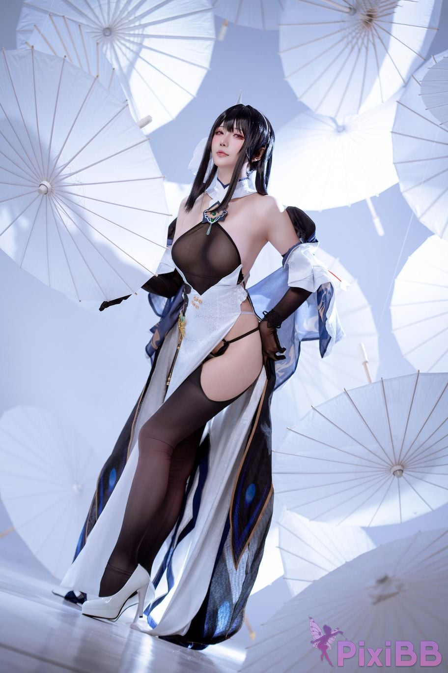 Cosplayer The star is late Hoshilily azur lane Zhenhai Reform PixiBB.COM 023