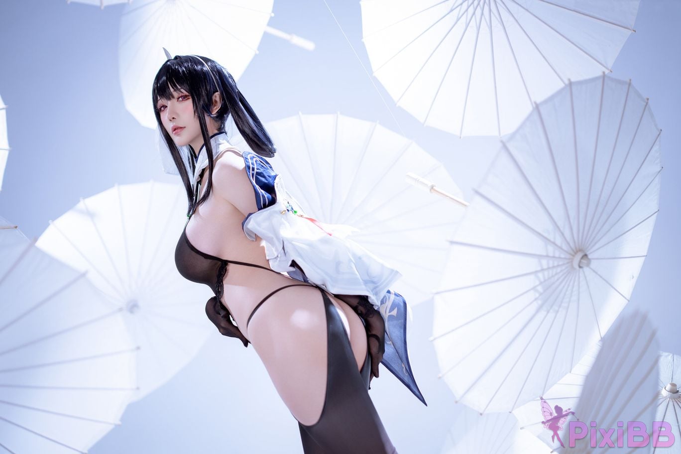 Cosplayer The star is late Hoshilily azur lane Zhenhai Reform PixiBB.COM 027