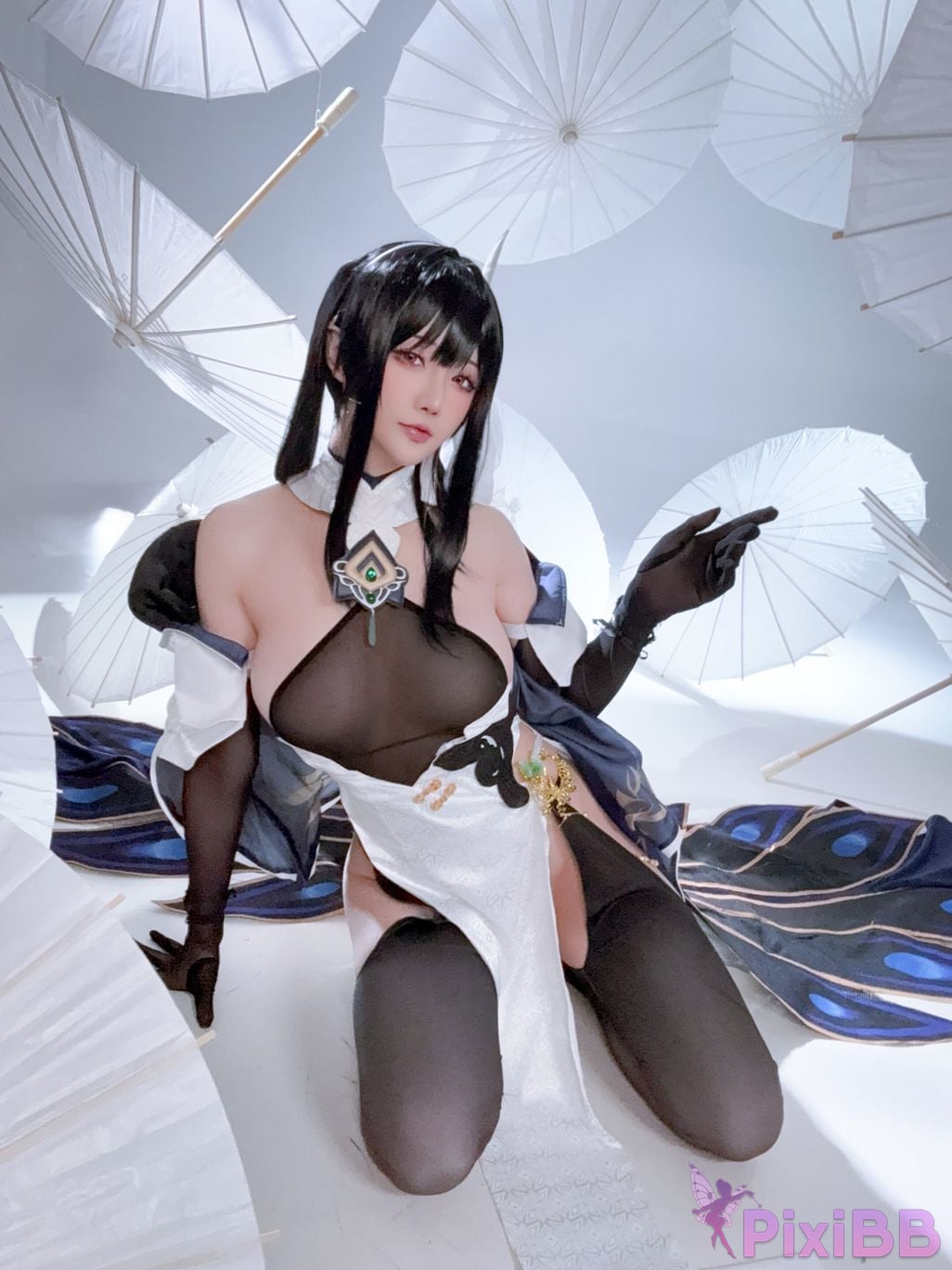 Cosplayer The star is late Hoshilily azur lane Zhenhai Reform PixiBB.COM 032