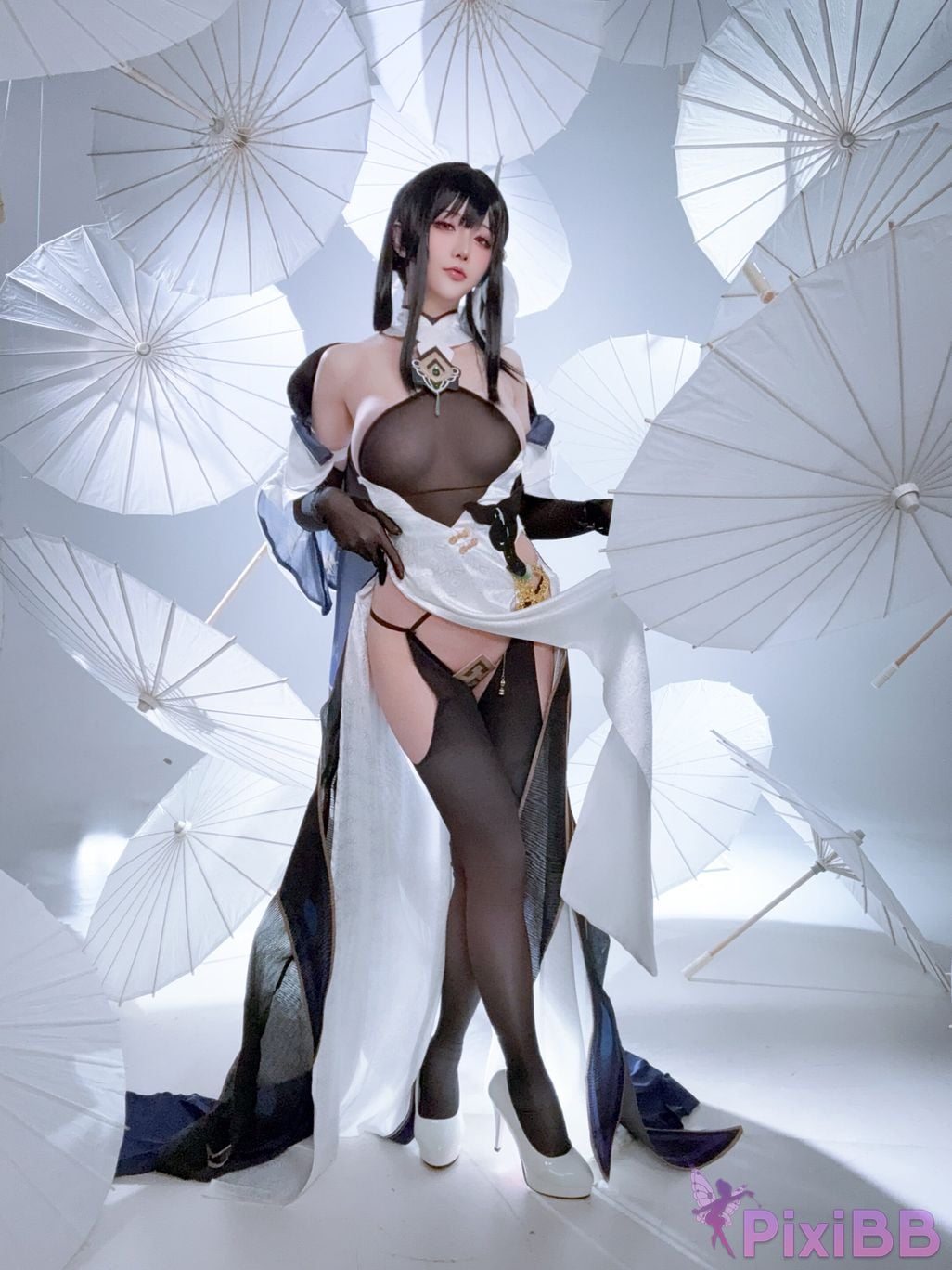Cosplayer The star is late Hoshilily azur lane Zhenhai Reform PixiBB.COM 039