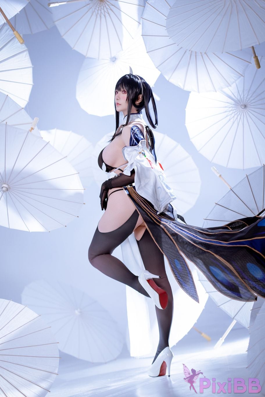 Cosplayer The star is late Hoshilily azur lane Zhenhai Reform PixiBB.COM 040