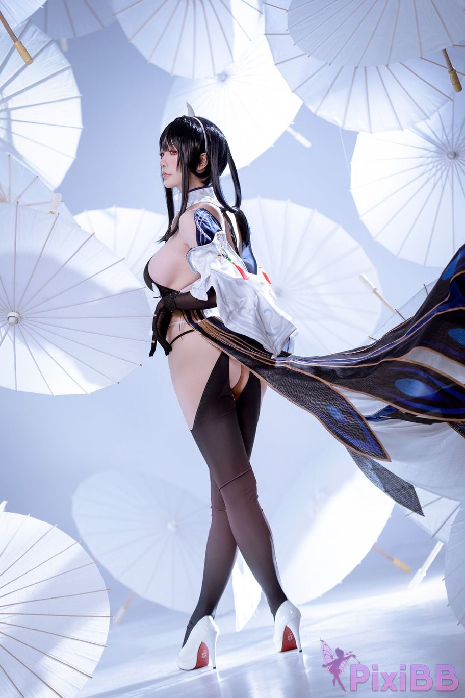 Cosplayer The star is late Hoshilily azur lane Zhenhai Reform PixiBB.COM 041
