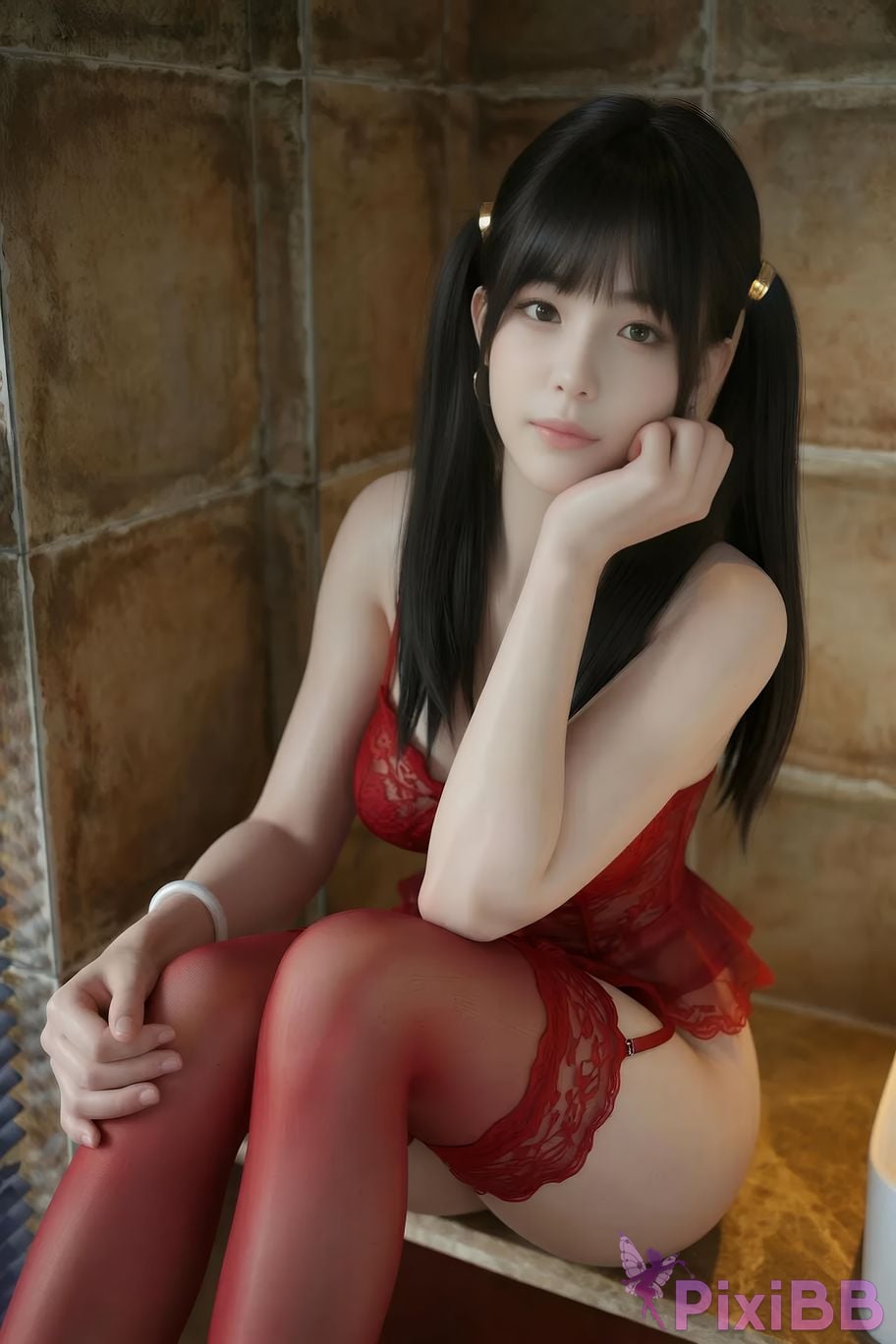 AIGirl pomelo sasa Red fun PixiBB.COM 059