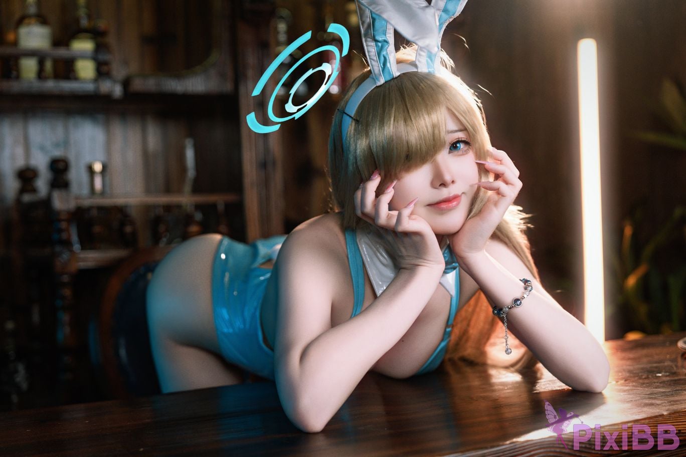 Cosplayer Futa Maeno Azure Files Asuna Ichinomo bunny girl PixiBB.COM 008