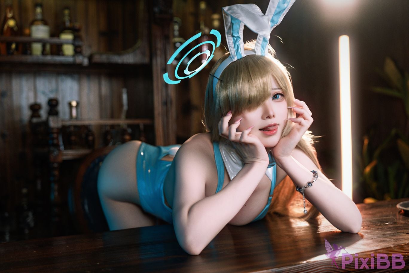 Cosplayer Futa Maeno Azure Files Asuna Ichinomo bunny girl PixiBB.COM 013