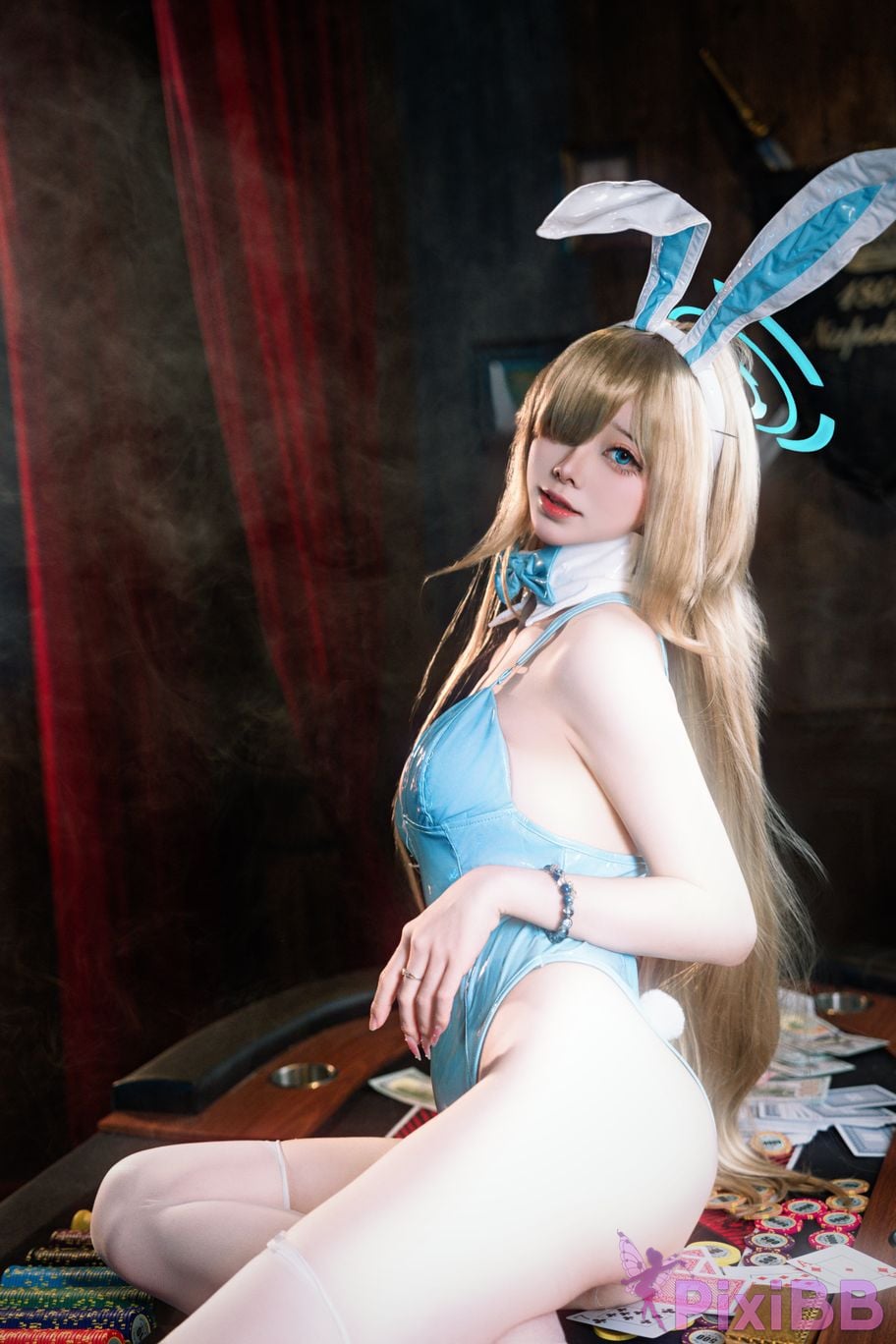 Cosplayer Futa Maeno Azure Files Asuna Ichinomo bunny girl PixiBB.COM 027