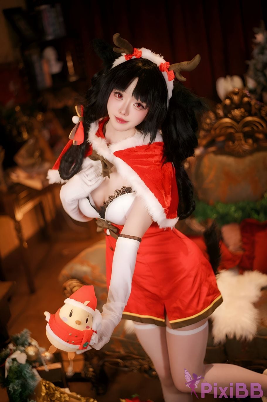 Cosplay Maeno Christmas PixiBB.COM 002