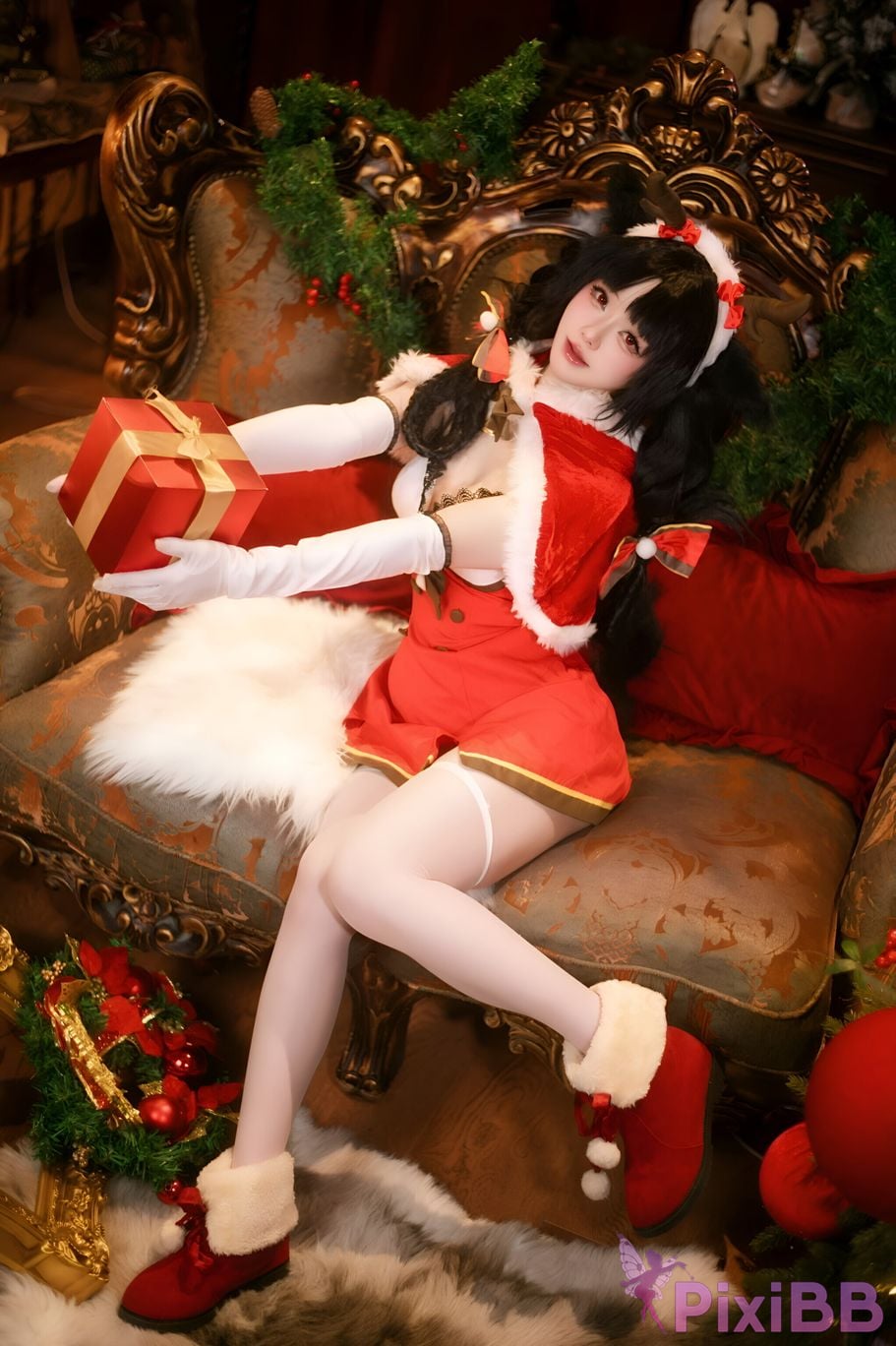 Cosplay Maeno Christmas PixiBB.COM 004