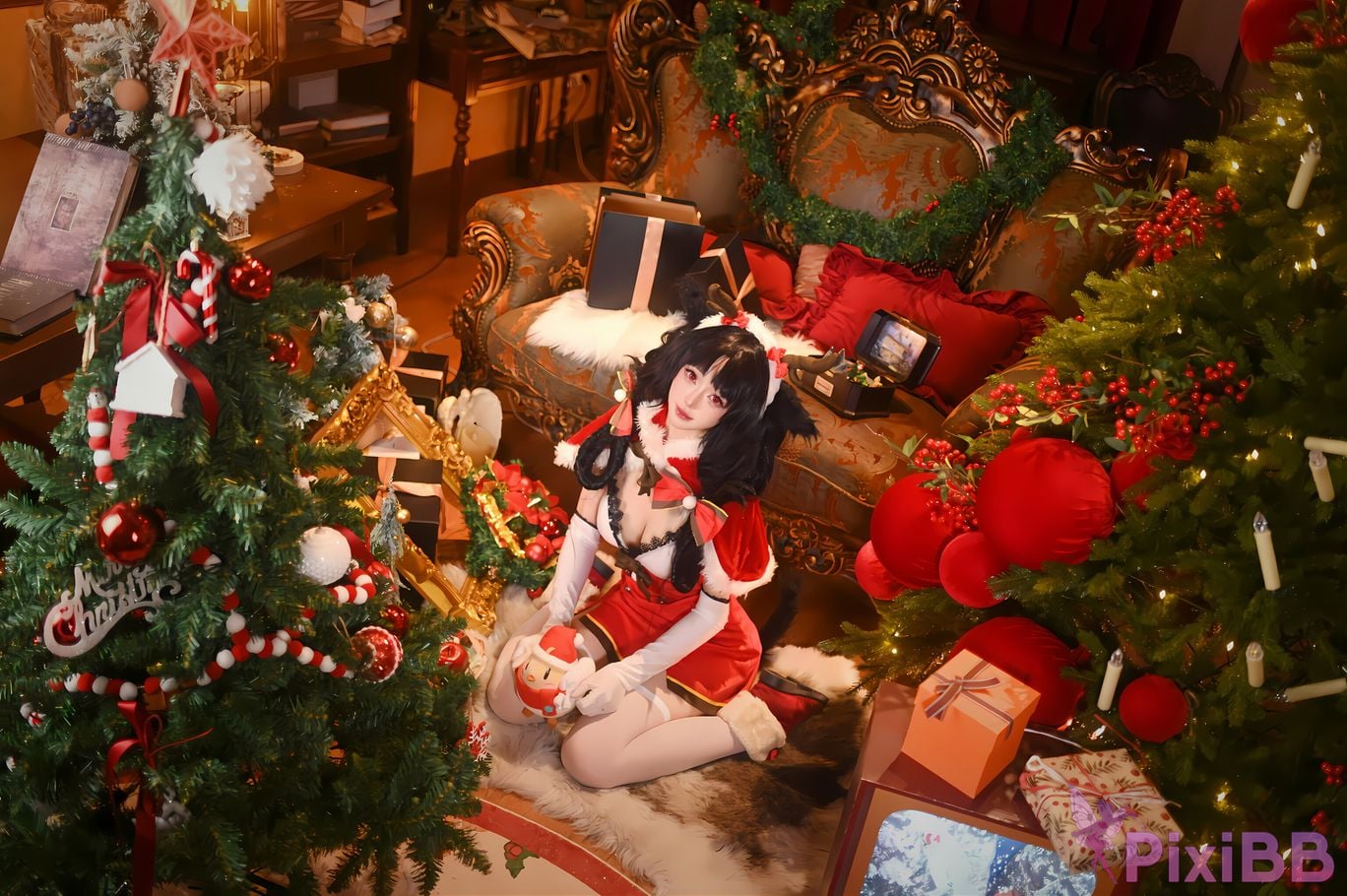 Cosplay Maeno Christmas PixiBB.COM 020