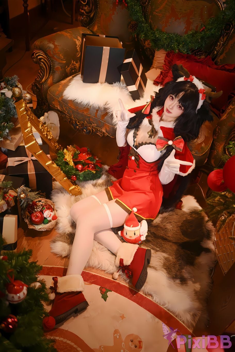 Cosplay Maeno Christmas PixiBB.COM 022