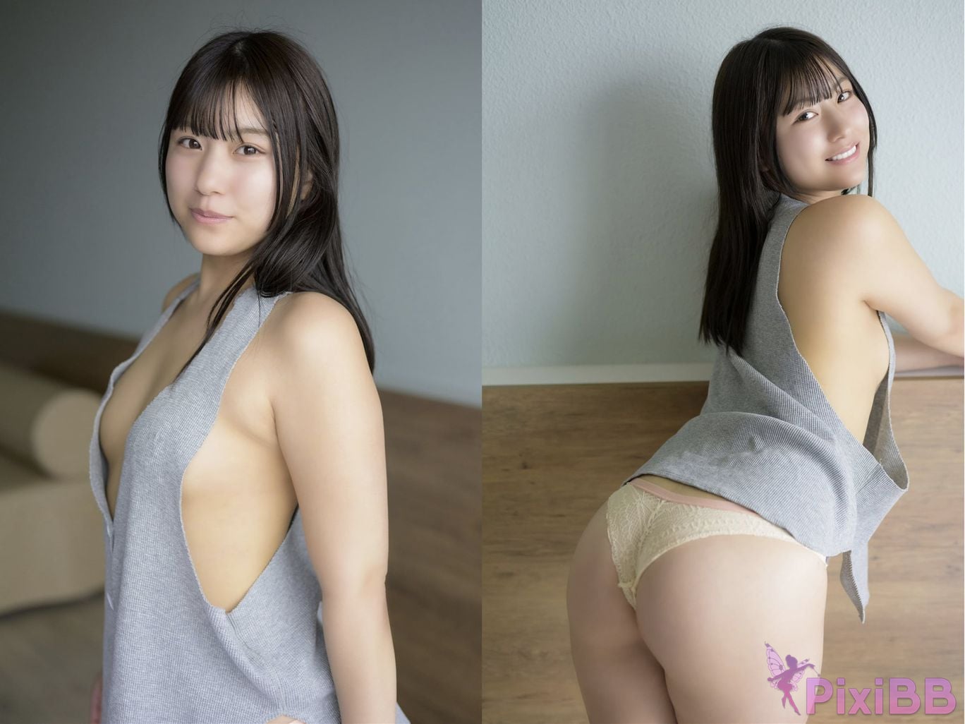 Japanese Idol Kisaragi Himeka Bamboo e Book bouncy body PixiBB.COM 026