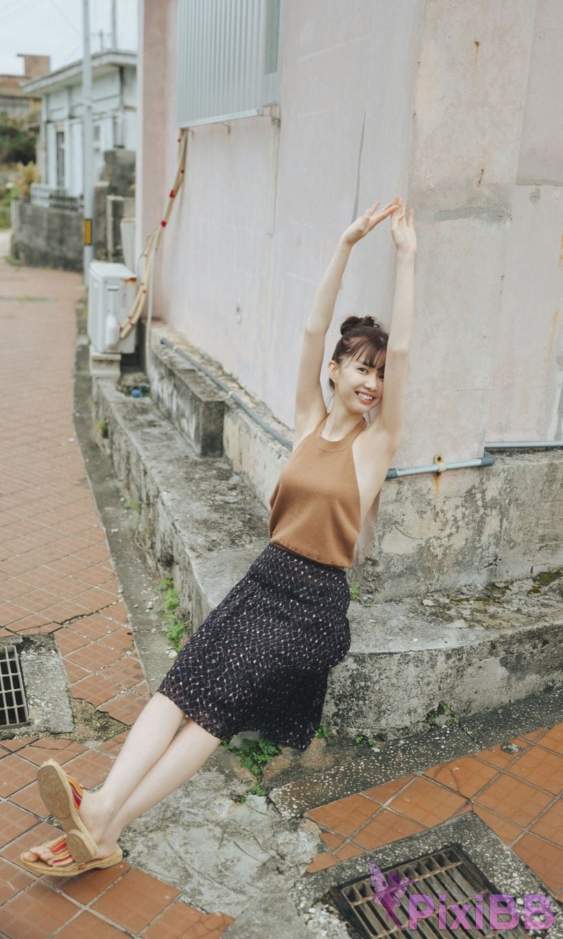 Japanese Idol Riko Matsudaira weekly play plus Other cut digital photo book Beautiful legs that go viral butt prologue PixiBB.COM 025