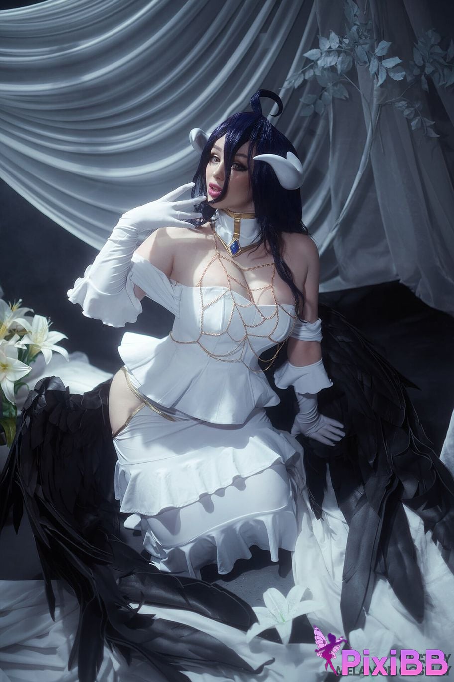 Lady Melamori Albedo PixiBB.COM 18