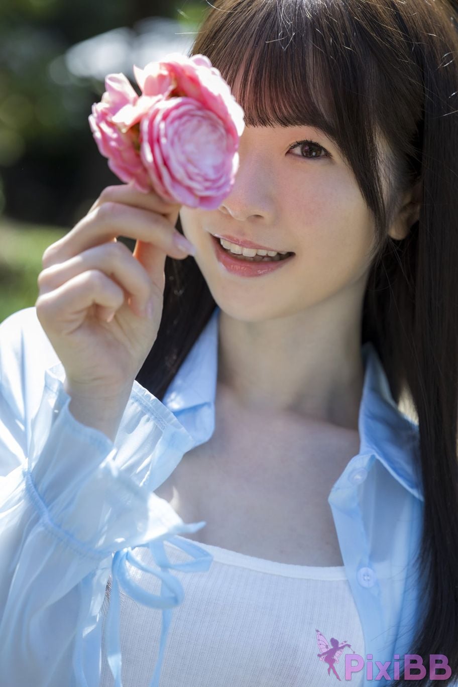 Japanese Idol Emika Shirakami Sakka photo collection Hundred flowers in abundance PixiBB.COM 007