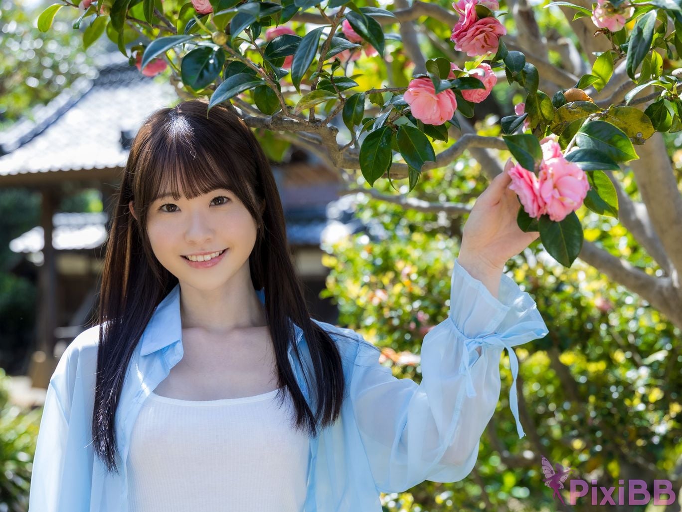 Japanese Idol Emika Shirakami Sakka photo collection Hundred flowers in abundance PixiBB.COM 008