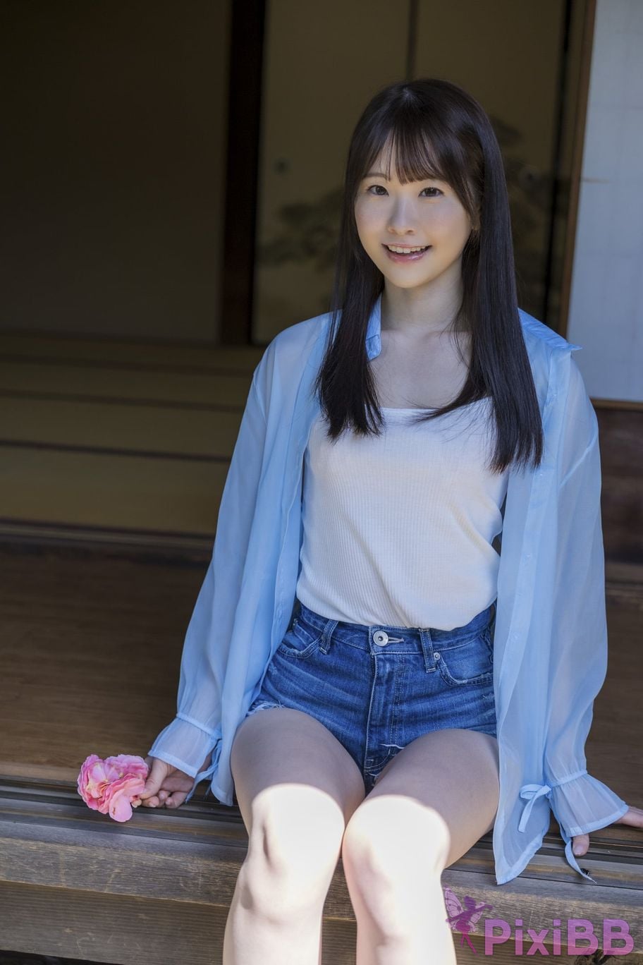 Japanese Idol Emika Shirakami Sakka photo collection Hundred flowers in abundance PixiBB.COM 011