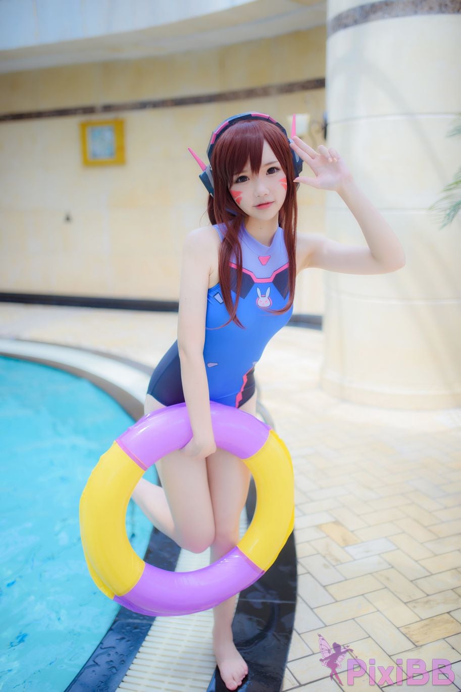 Coser Yuki Astra Vol.017 D.Va PixiBB.COM 001