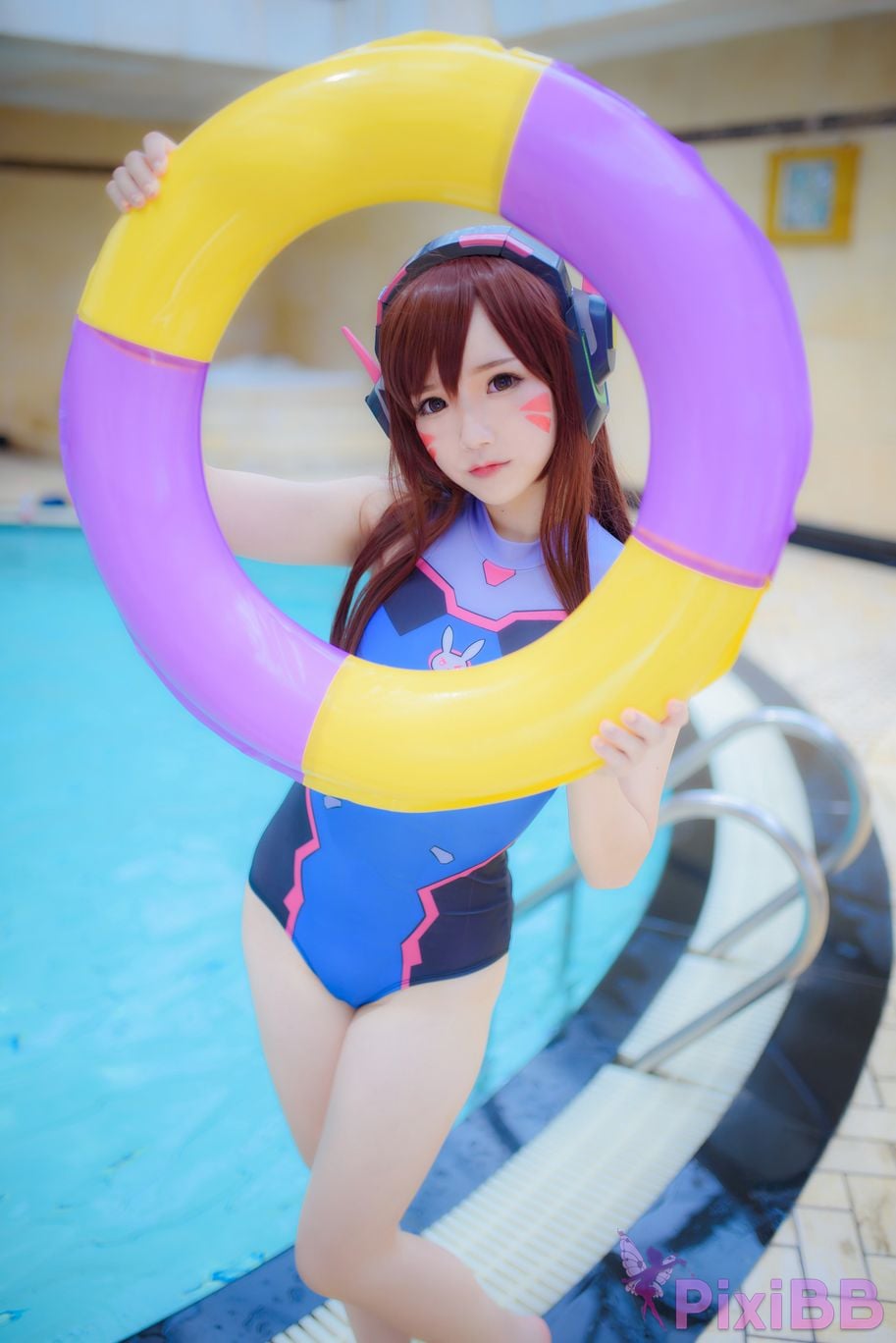 Coser Yuki Astra Vol.017 D.Va PixiBB.COM 004