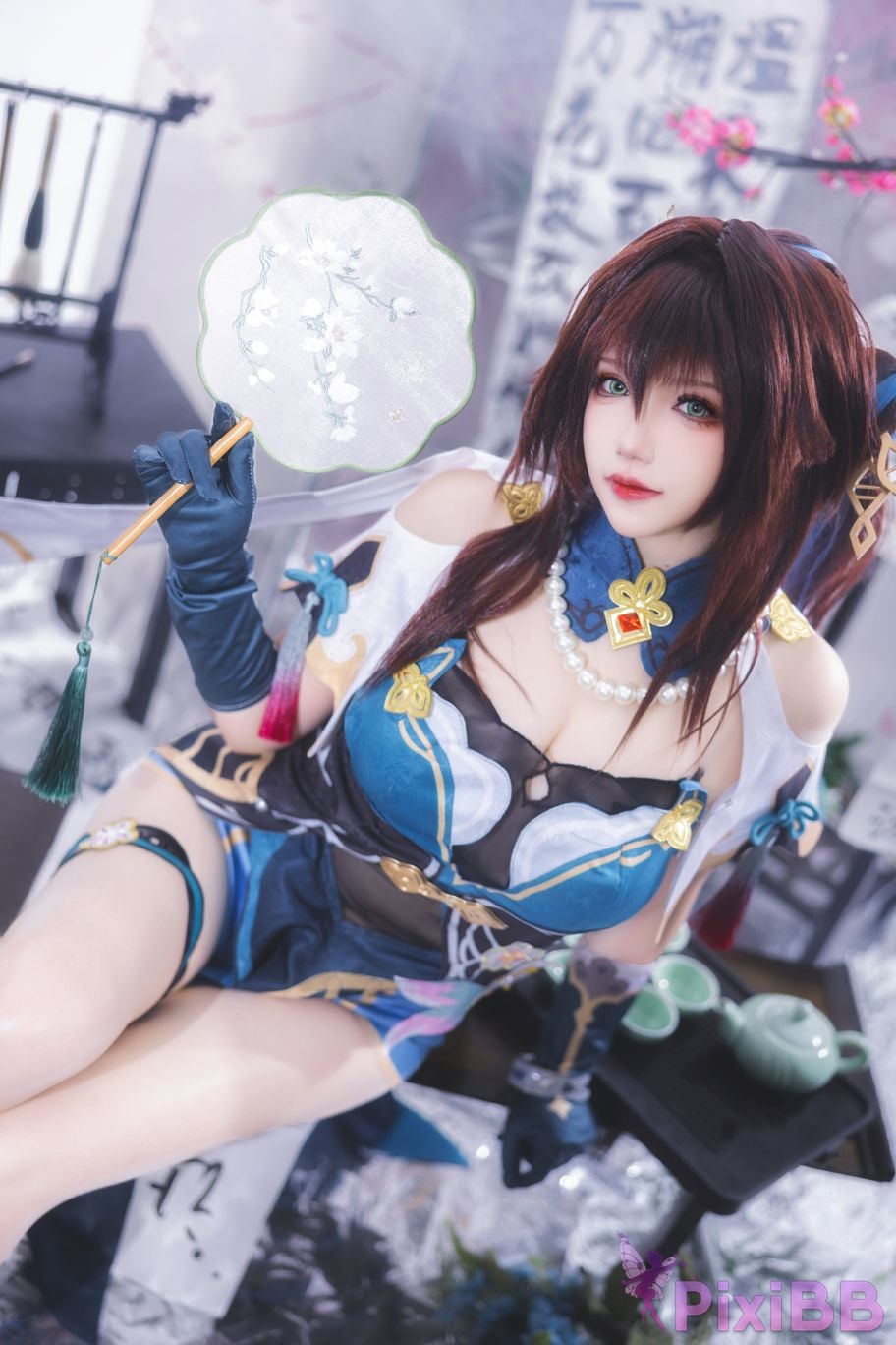 Cosplay Xue QingAstra C o l l a p s e S t a r D o m e R a i l w a y Ruan Mei PixiBB.COM 003