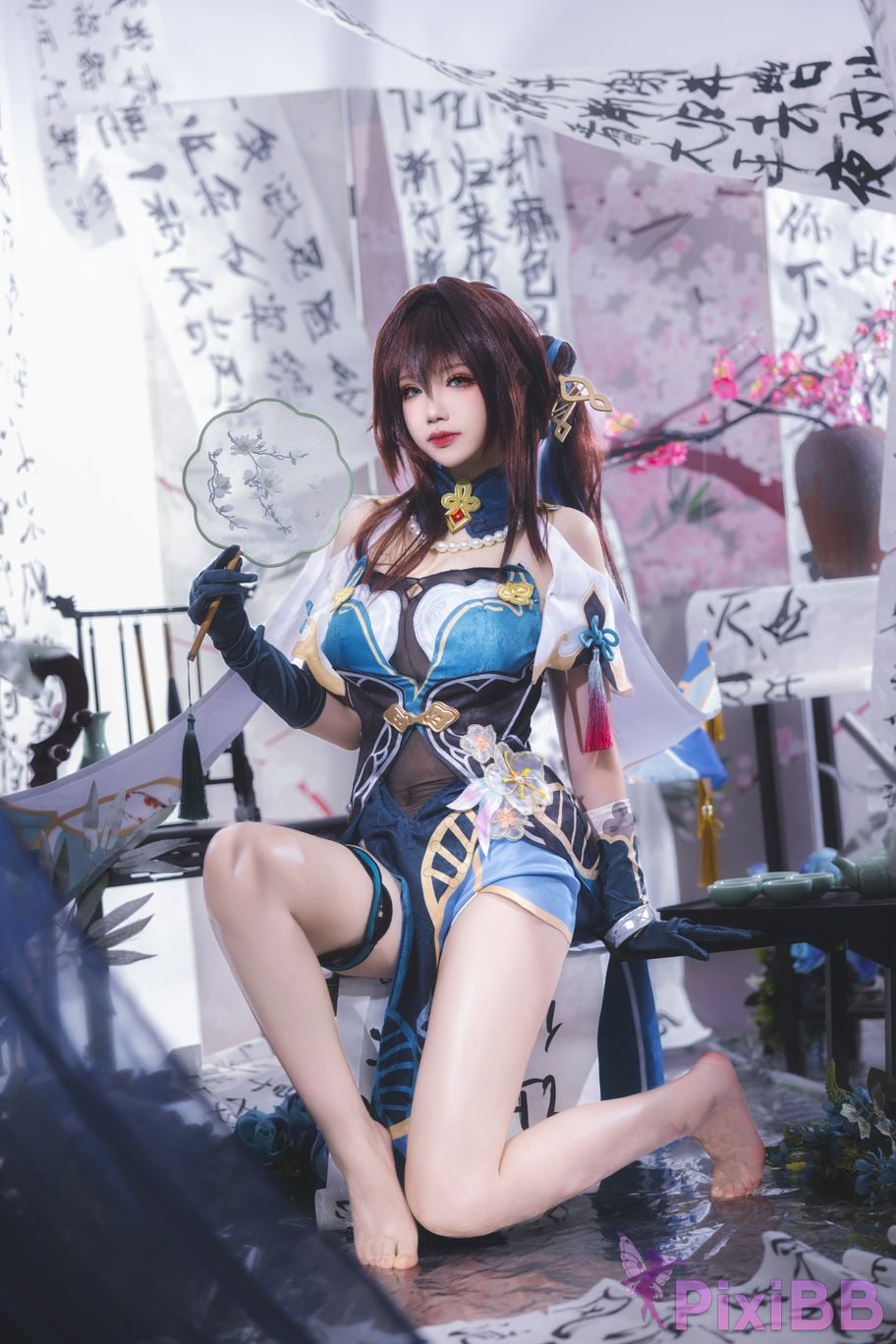 Cosplay Xue QingAstra C o l l a p s e S t a r D o m e R a i l w a y Ruan Mei PixiBB.COM 006