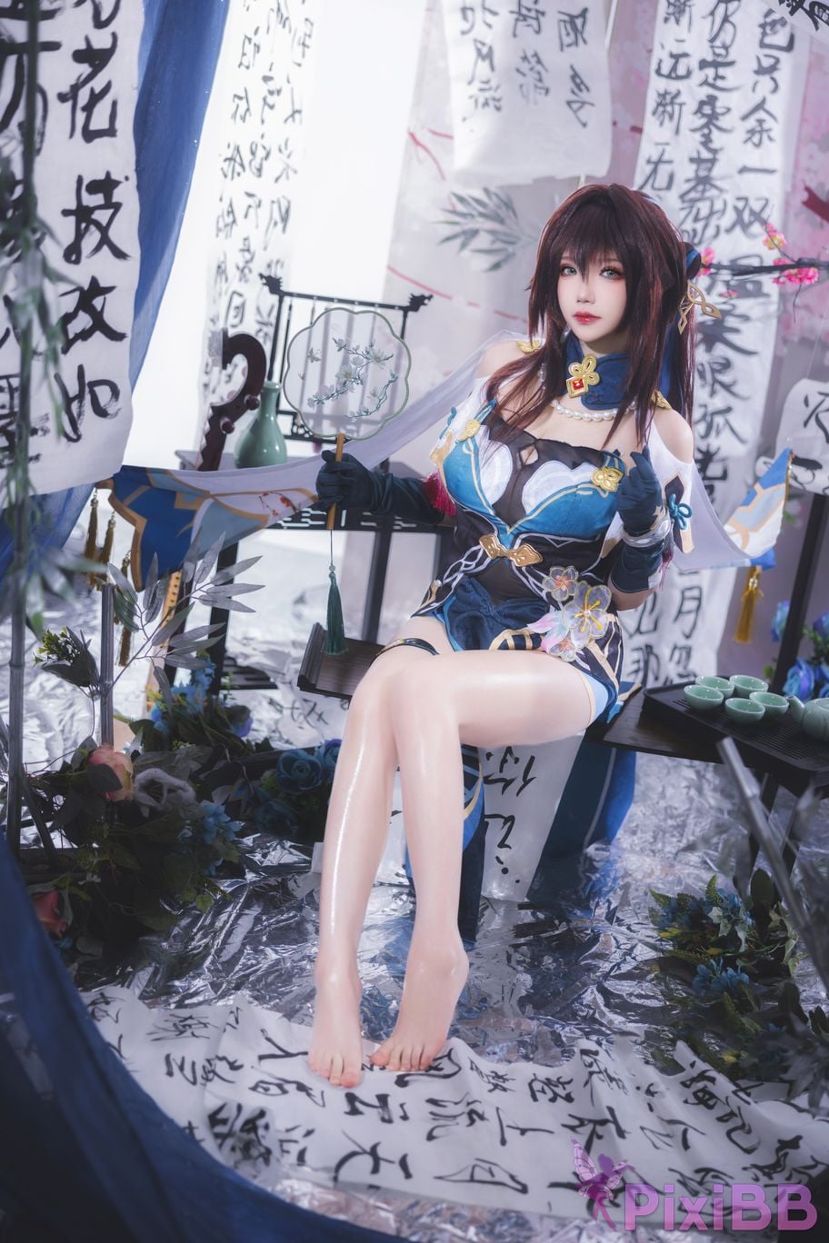 Cosplay Xue QingAstra C o l l a p s e S t a r D o m e R a i l w a y Ruan Mei PixiBB.COM 007