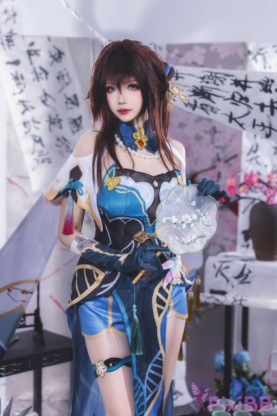 Cosplay Xue QingAstra C o l l a p s e S t a r D o m e R a i l w a y Ruan Mei PixiBB.COM 012