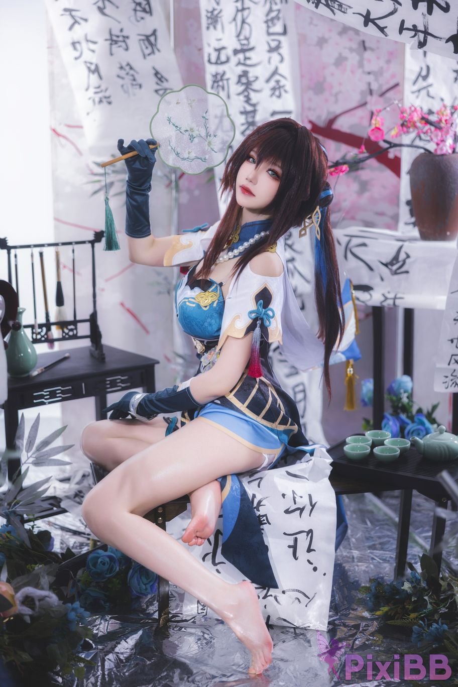 Cosplay Xue QingAstra C o l l a p s e S t a r D o m e R a i l w a y Ruan Mei PixiBB.COM 017
